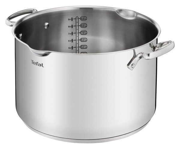 Pentola in acciaio inox con coperchio per induzione 10 l Duetto+ - Tefal