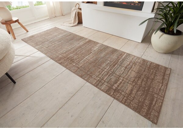 Passatoia marrone/beige 80x200 cm Terrain – Hanse Home