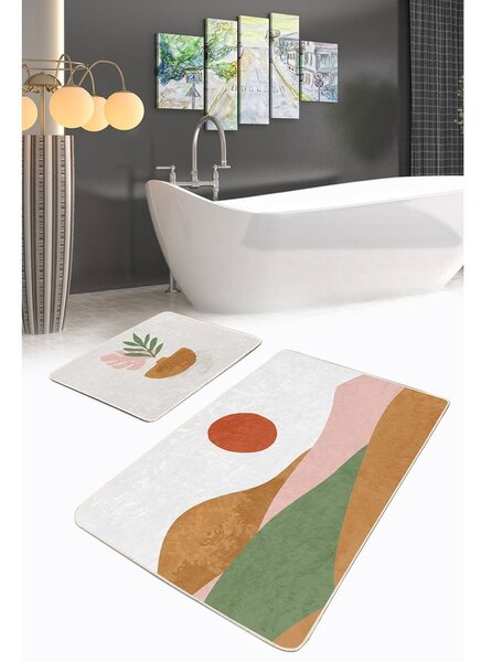 Tappetini da bagno in set da 2 100x60 cm - Minimalist Home World