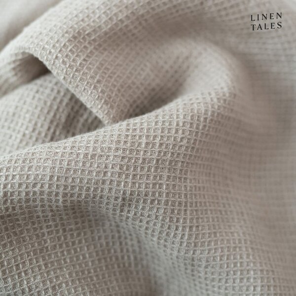 Asciugamano in lino waffle di colore naturale 75x125 cm Natural Fine Waffle - Linen Tales