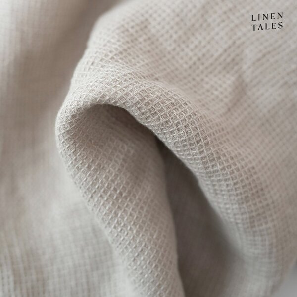 Asciugamano in lino waffle di colore naturale 75x125 cm Natural Fine Waffle - Linen Tales