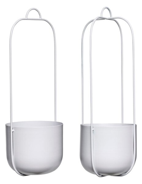 Presine appese in metallo in set da 2 pezzi ø 16 cm Lotus - Hübsch