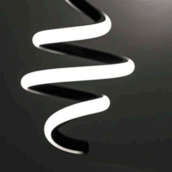 Lampadario moderno promoingross boucle s1 led metallo silicone - Promoingross
