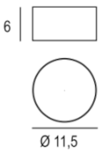 Plafoniera moderna promoingross box t10 t20 t30 led metallo metacrilato - Promoingross