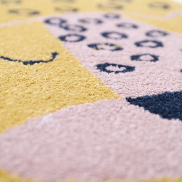 Tappeto per bambini Kleo, 120 x 170 cm Miel - Nattiot