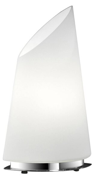 Lampada da tavolo BANKAMP Sail in vetro, altezza 42 cm, dimmerabile