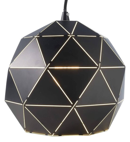 Deko-Light Lampada a sospensione Asterope, Ø 25 cm rotondo, nero
