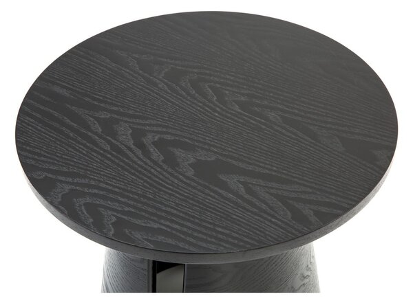 Tavolino nero , ø 50 cm Cep - Teulat