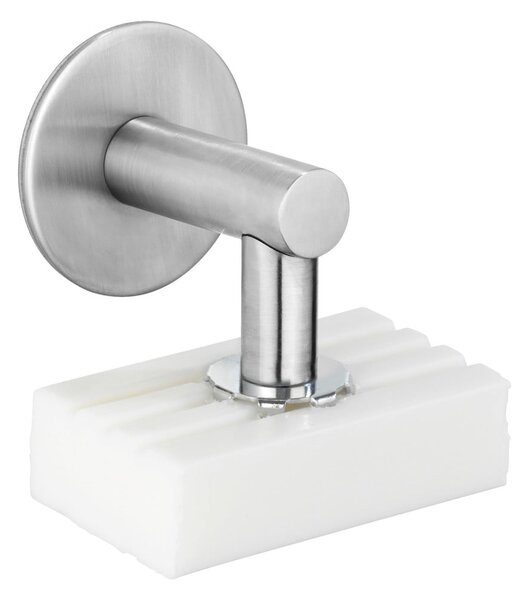 Dispenser magnetico per sapone in acciaio inox Turbo-Loc® Matte - Wenko