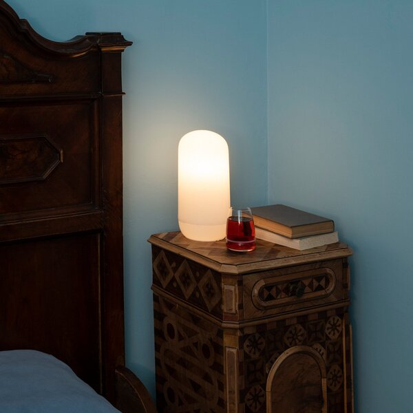 Lampade da tavolo Artemide, Gople, Bianco, Soggiorno, Plastica, Design