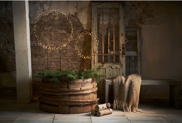 Cerchio decorativo a LED illuminato, altezza 120 cm Barlumi - Star Trading