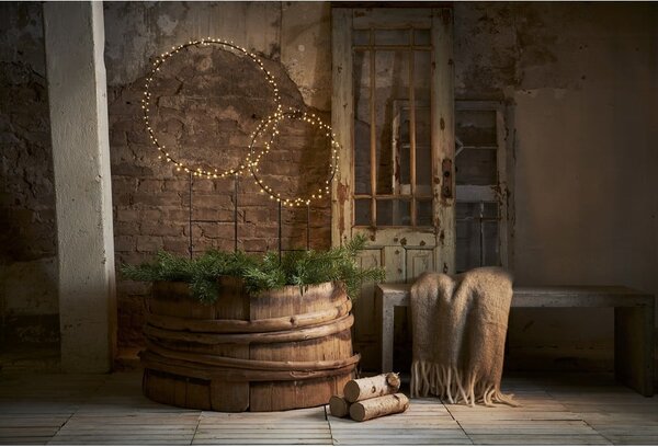 Cerchio decorativo a LED illuminato, altezza 120 cm Barlumi - Star Trading