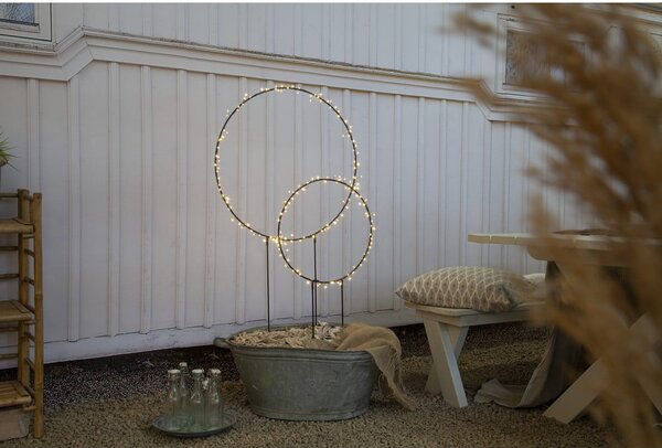 Cerchio decorativo a LED illuminato, altezza 120 cm Barlumi - Star Trading