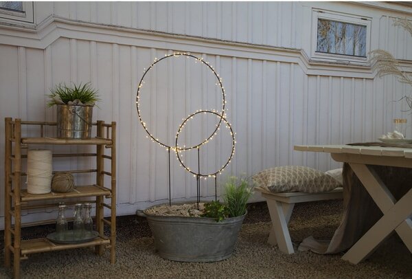 Cerchio decorativo a LED illuminato, altezza 120 cm Barlumi - Star Trading