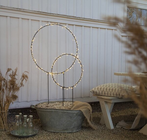 Cerchio decorativo a LED illuminato, altezza 120 cm Barlumi - Star Trading