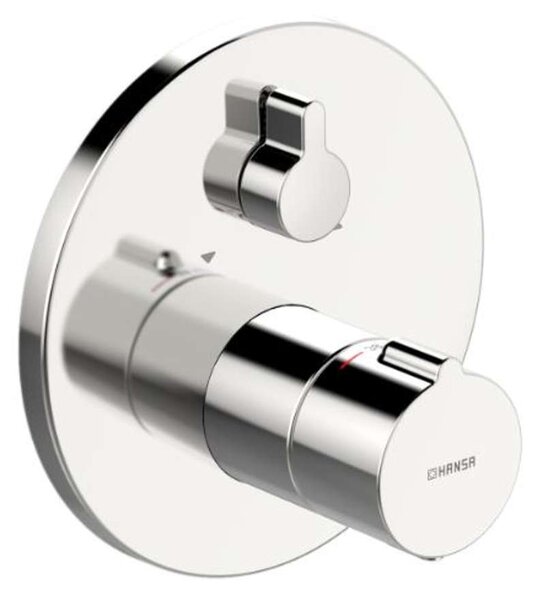 Hansa Home - Miscelatore termostatico ad incasso a 2 utenze per vasca da bagno, cromato 88629045