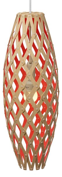 David trubridge Hinaki sospesa 50 cm bambù-rosso