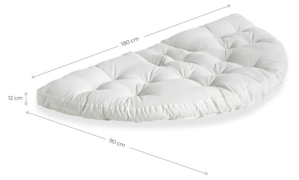 Design OUT™ Nido White Outdoor Sofa Chair Out Niddo - Karup Design