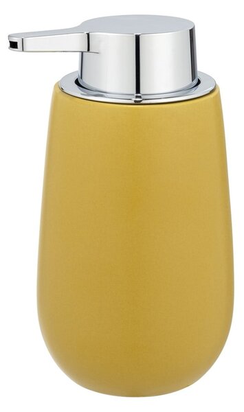 Dispenser di sapone in ceramica gialla 0,32 l Badi - Wenko