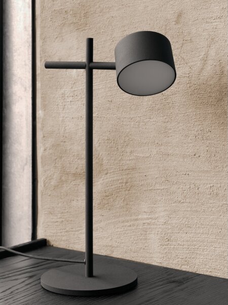 Osram - Lampada da tavolo dimmerabile a LED DECOR KYOTO LED/12W/230V nera