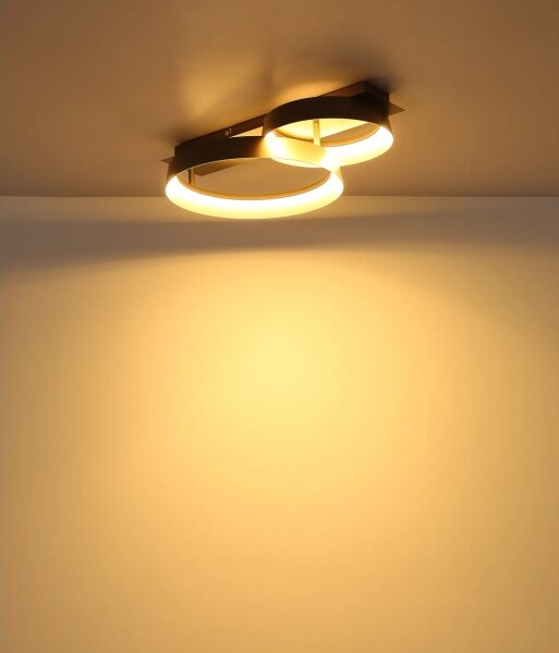 Globo 48048D1 - Plafoniera LED SYRAKUS LED/24W/230V 3000K 50x35 cm