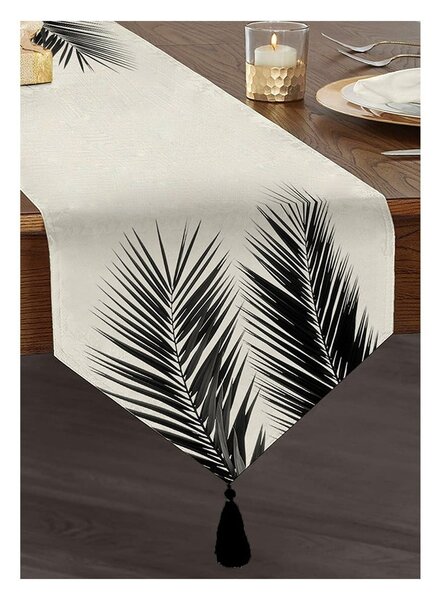 Runner 45x140 cm Black Tree – Minimalist Cushion Covers