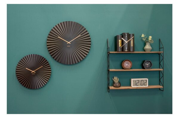 Orologio nero, ø 50 cm Sensu - Karlsson