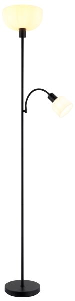 Globo 59947B - Lampada da terra HINTON 1xE27/40W/230V + 1xE14/25W