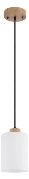 Globo 15977H - Lampada a sospensione con cavo ROWENA 1xE27/60W/230V beige/bianco