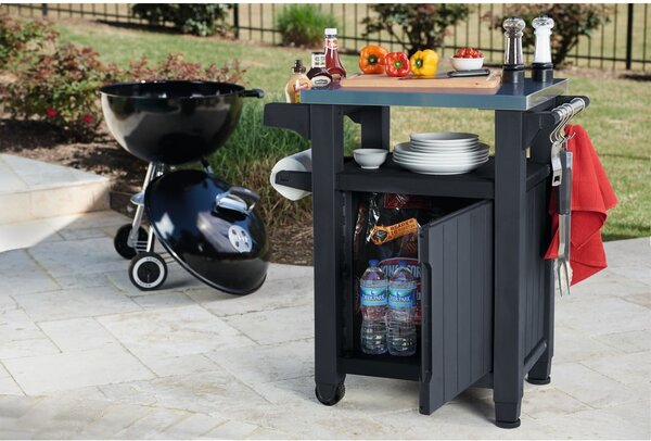 Tavolo pieghevole per grigliate 82x52 cm Unity - Keter