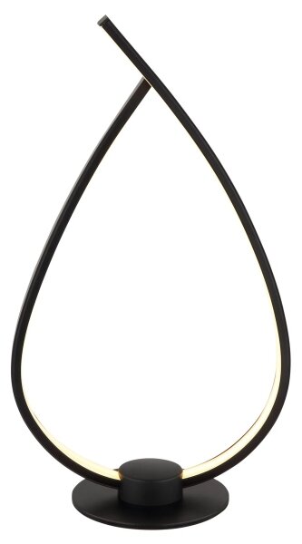 Globo 58492B - Lampada da tavolo a LED TRINA 6W/230V, nera