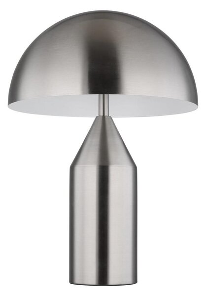 Globo 21030N - Lampada da tavolo ATOMA 2xE27/40W/230V cromo opaco