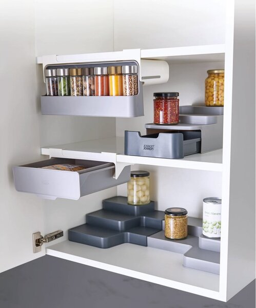 Set di portacoperchi senza foratura in plastica 4 pz CupboardStore – Joseph Joseph