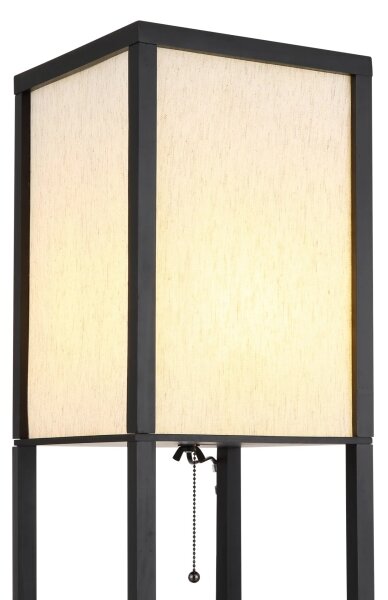 Globo 58611S - Lampada da terra TABITHA 1xE27/60W/230V nera