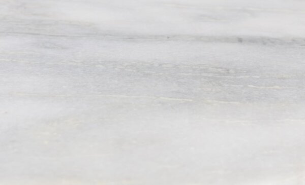 Tavolino bianco con piano in marmo Timpa - White Label