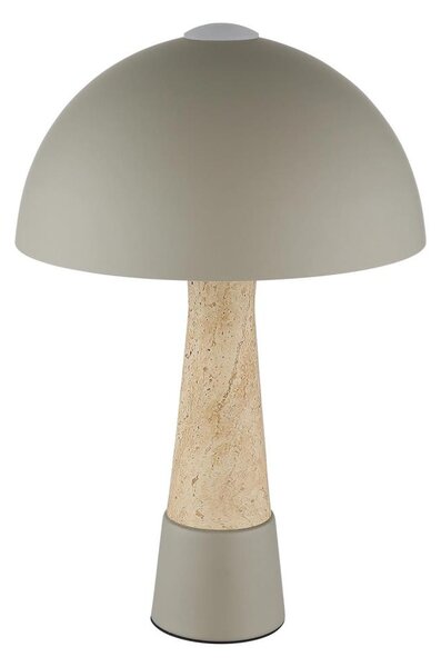 Globo 51070110 - Lampada da tavolo PAULIN 1xE27ILLU/40W/230V grigia