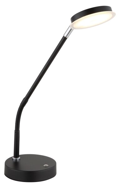 Globo 58504TS - Lampada da tavolo LED dimmerabile touch SILVIO LED/6,5W/230V nera