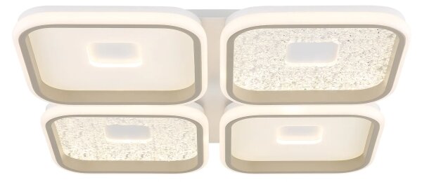 Globo 48097-60 - Plafoniera LED dimmerabile MOSAIKO LED/55W/230V 54x54 cm+telecomando