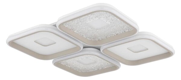 Globo 48097-60 - Plafoniera LED dimmerabile MOSAIKO LED/55W/230V 54x54 cm+telecomando