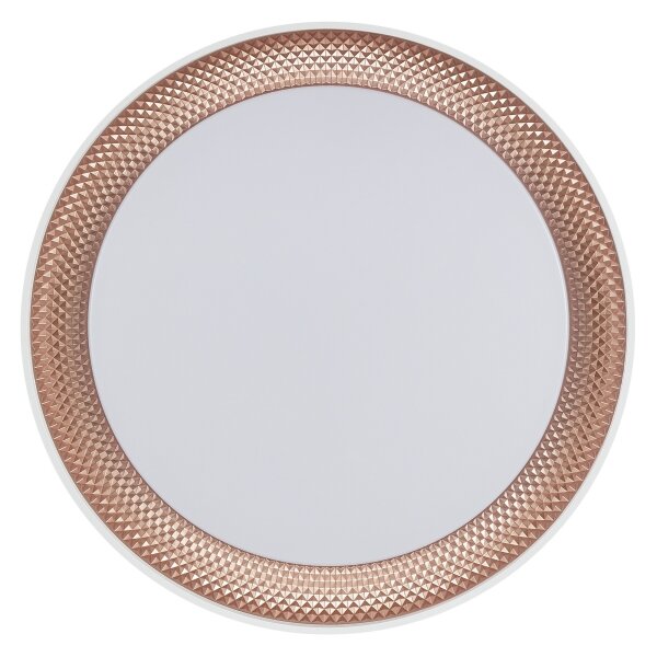 Brilliant - plafoniera dimmerabile a LED WALDO LED/36W/230V bianco/oro rosa + telecomando