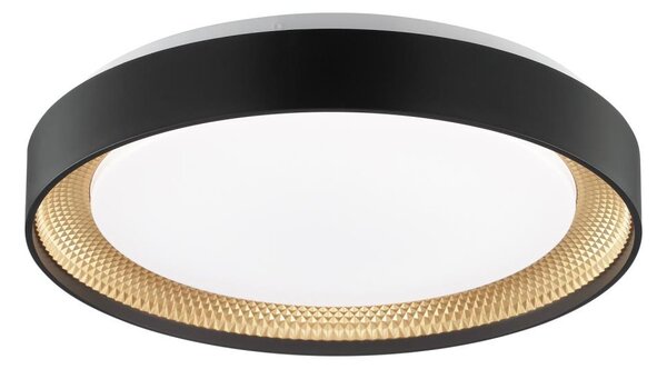 Brilliant - plafoniera LED dimmerabile WALDO LED/24W/230V nero/oro + telecomando