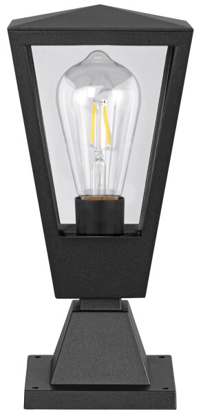 Brilliant - Lampada da esterno WESTDLIFF 1xE27/20W/230V 30,7 cm IP44 antracite