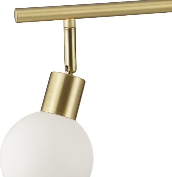 Brilliant - Lampadario a sospensione su cavo JORGE 4xG9/10W/230V ottone