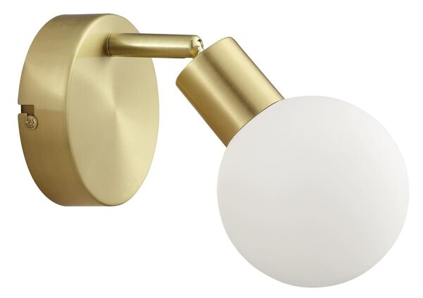 Brilliant - Faretto da parete JORGE 1xG9/10W/230V ottone