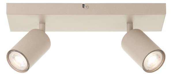 Brilliant - Faretto LED JELLO 2xGU10/5W/230V beige