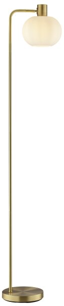 Brilliant - Lampada da terra FANNY 1xE27/20W/230V in ottone