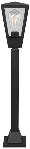 Brilliant - Lampada da esterno WESTDLIFF 1xE27/20W/230V 73,4 cm IP44 antracite