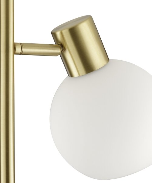 Brilliant - Lampada da terra CONY 1xE14/20W/230V ottone