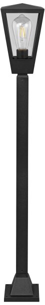 Brilliant - Lampada da esterno WESTDLIFF 1xE27/20W/230V 98,4 cm IP44 antracite