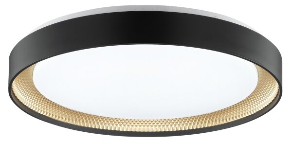 Brilliant - Plafoniera LED dimmerabile WALDO LED/36W/230V nero/oro + telecomando